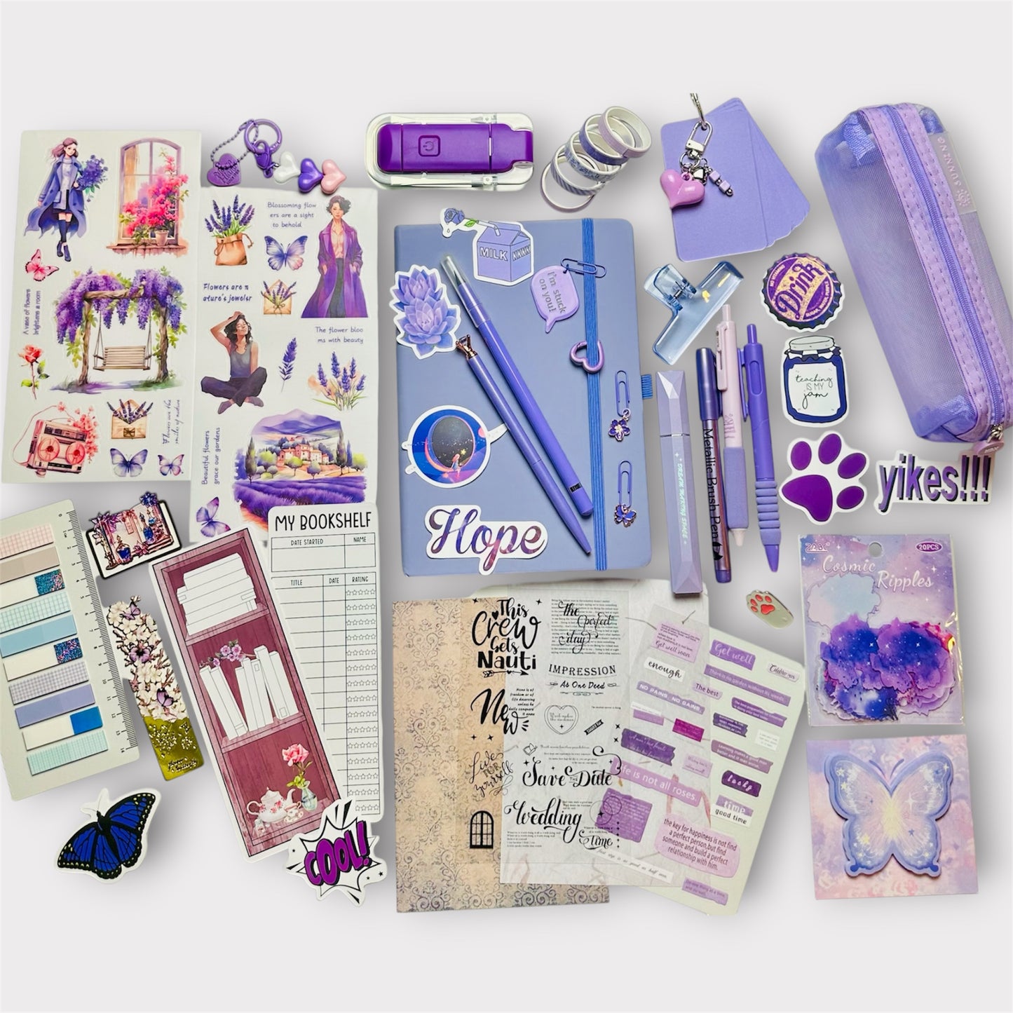 💜 Lavender Deluxe Bookish Bundle