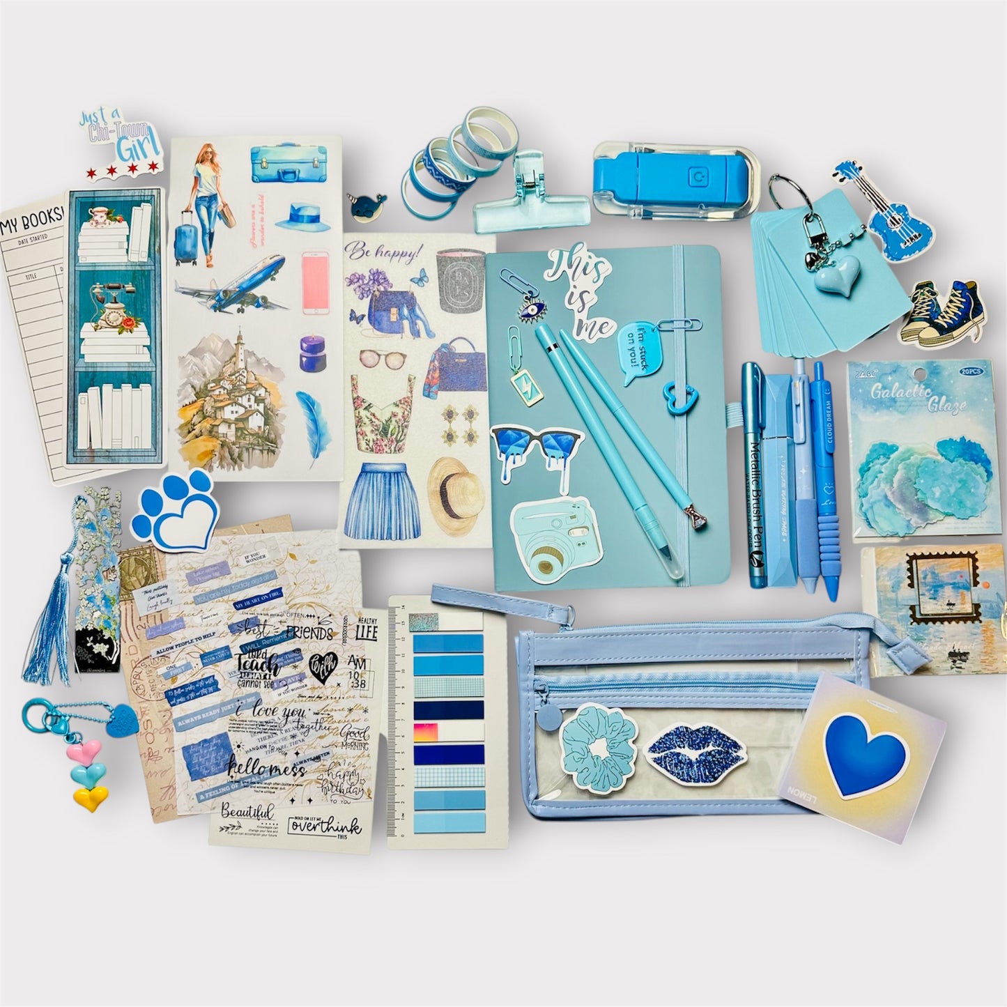 💙 Blue Deluxe Bookish Bundle — “Morning Sky Edition”