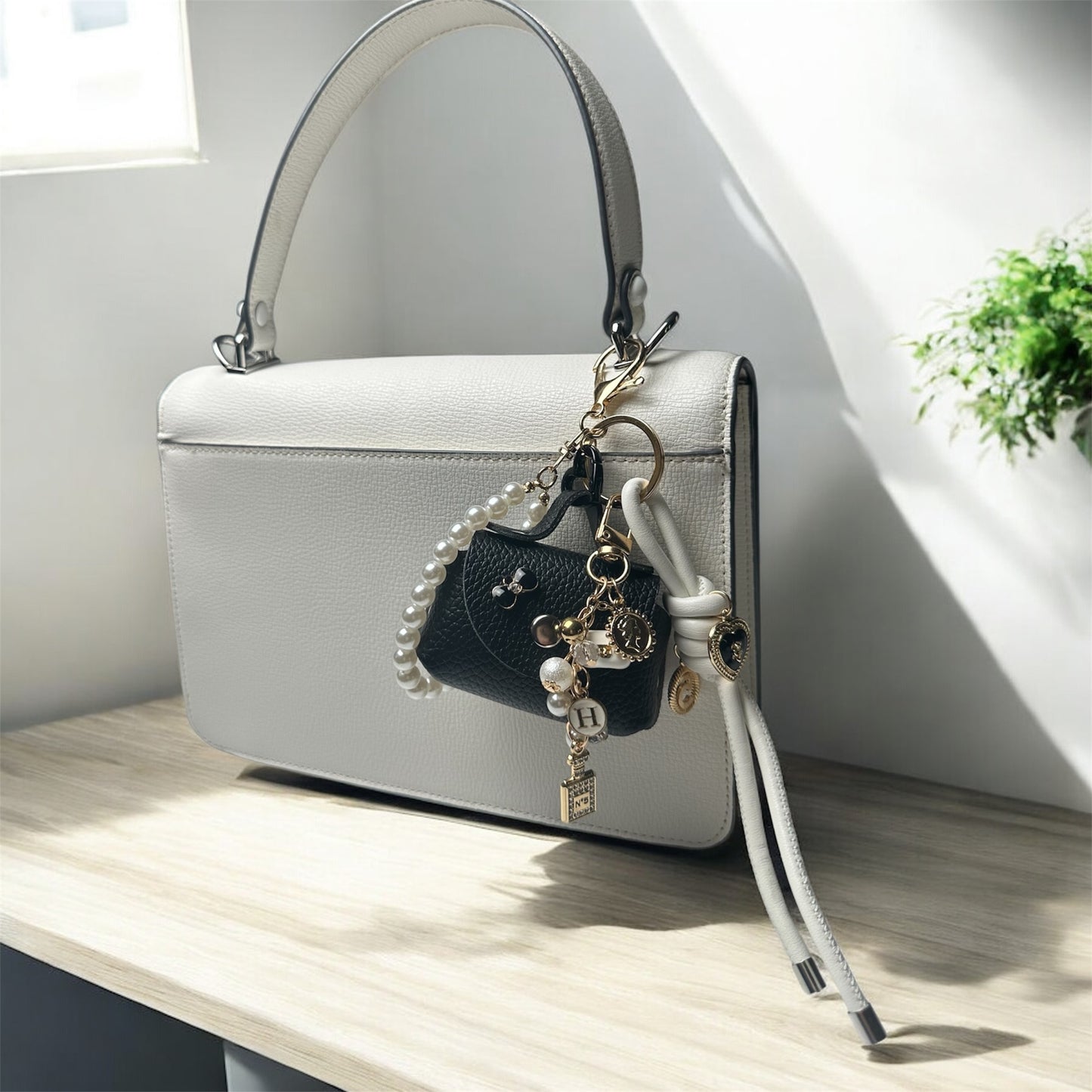 Mini Bag Charm Keychain