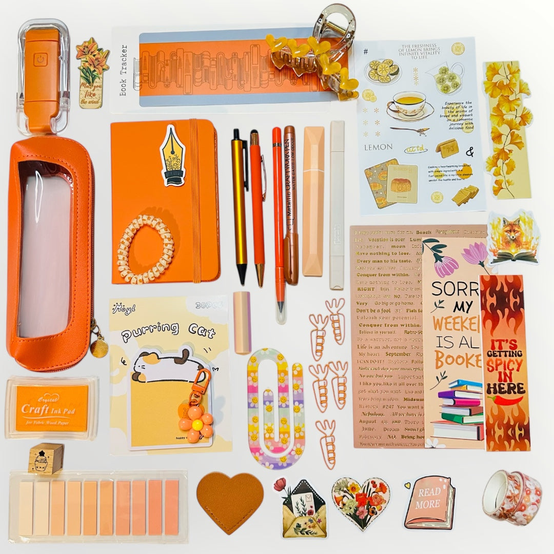 🧡 Orange Bookish Bundle