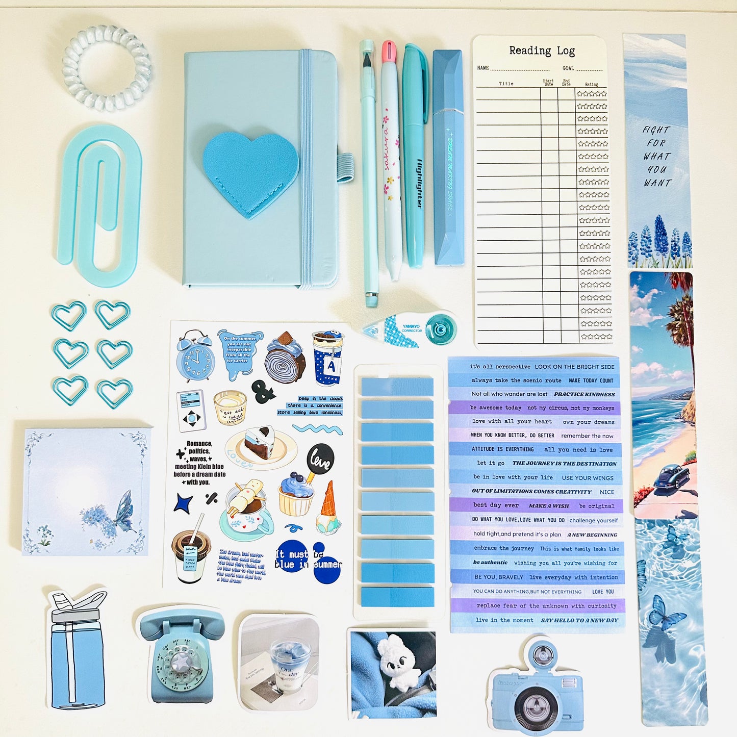 🩵 Baby Blue Bookish Bundle