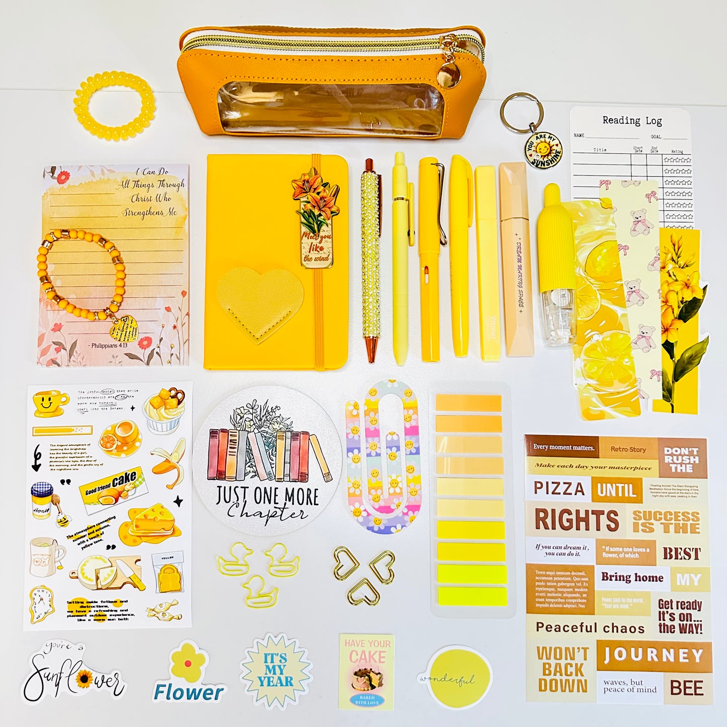 💛 Yellow Bookish Bundle