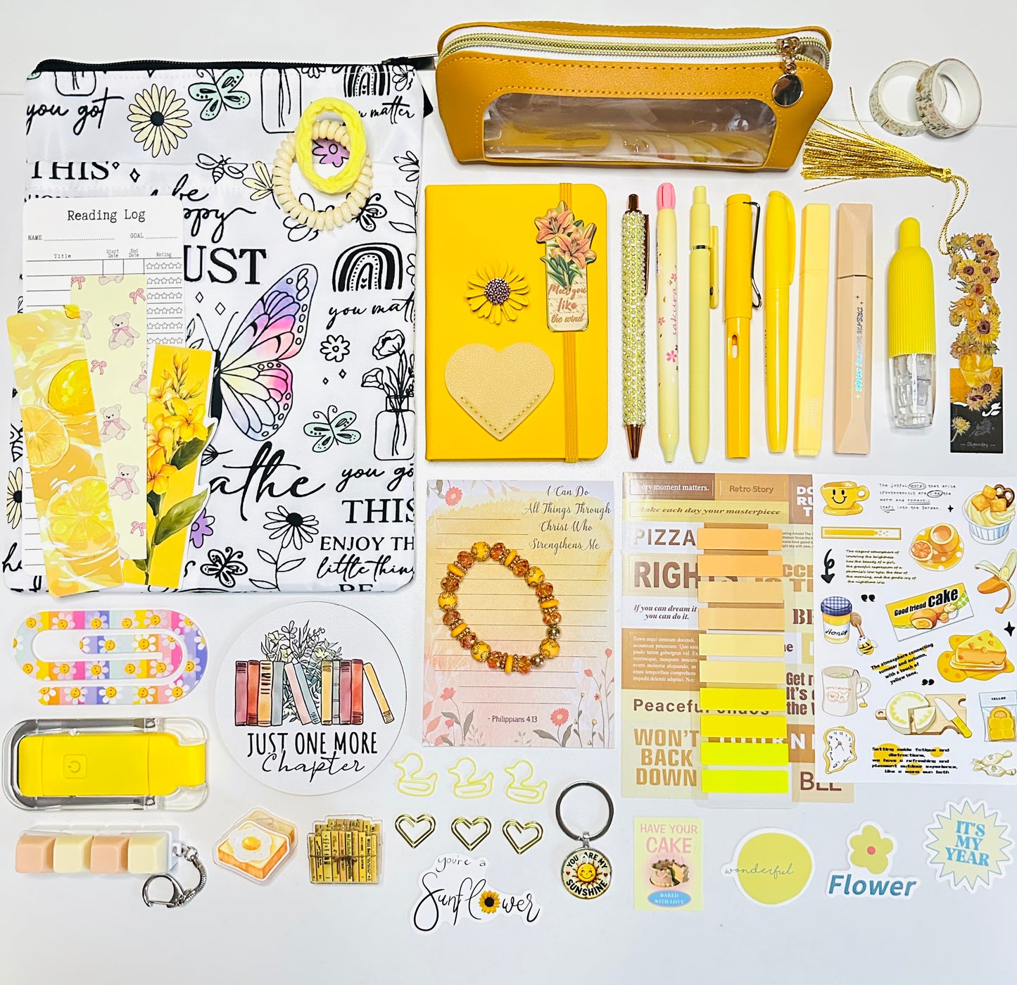 💛 Yellow Bookish Bundle