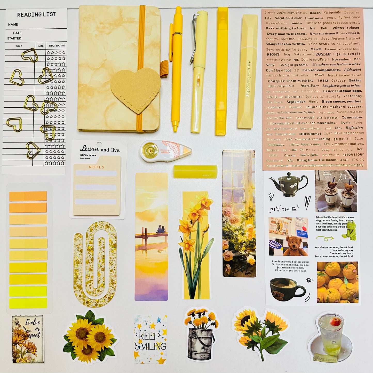 🌟Vanilla Gold Bookish Bundle
