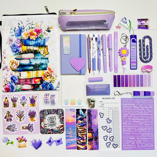 💜 Lavender Bookish Bundle