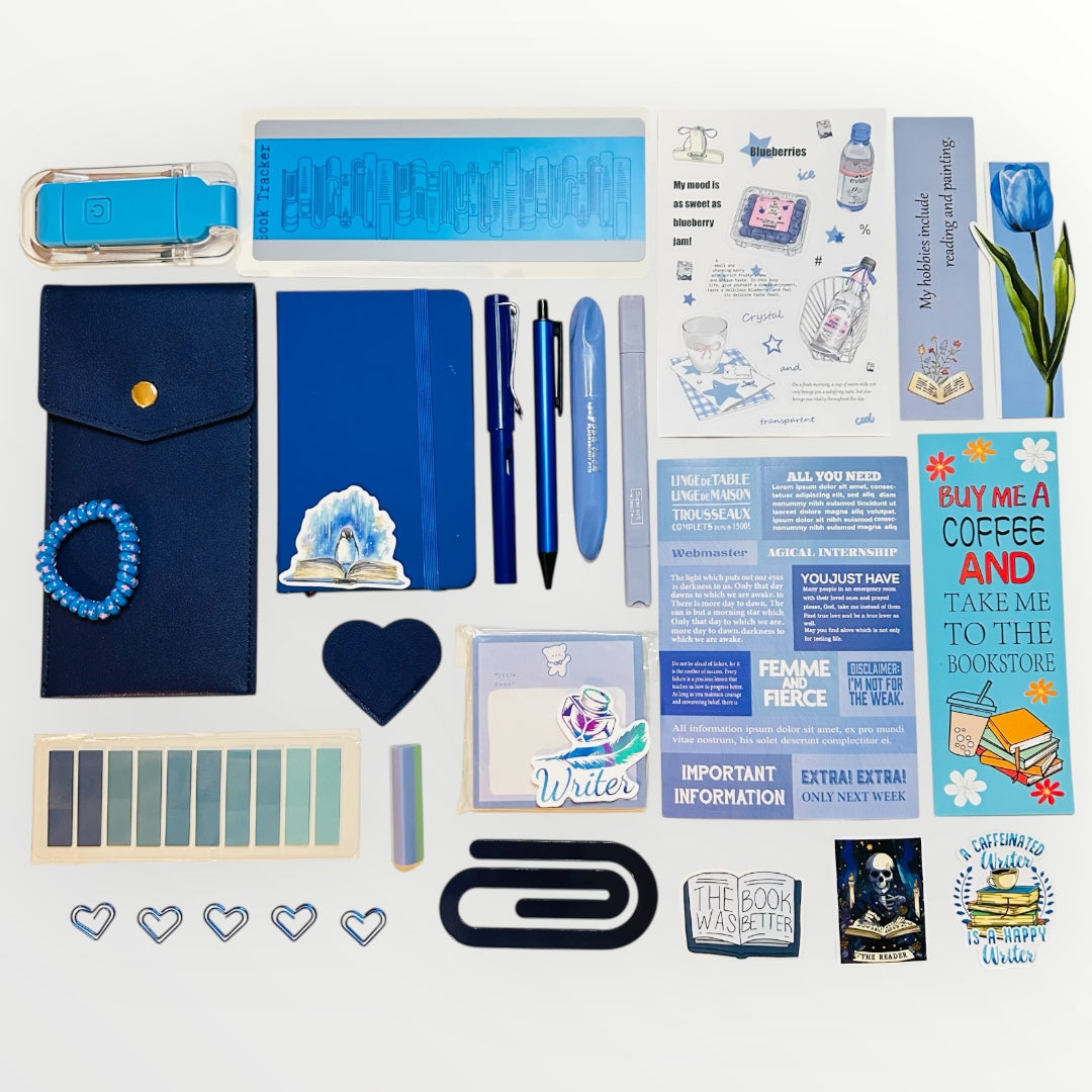 💙 Ocean Blue Bookish Bundle
