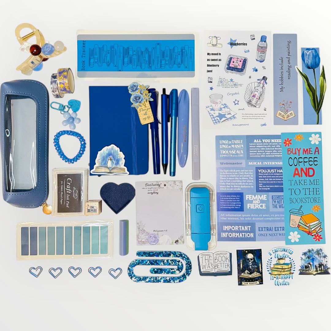 💙 Ocean Blue Bookish Bundle