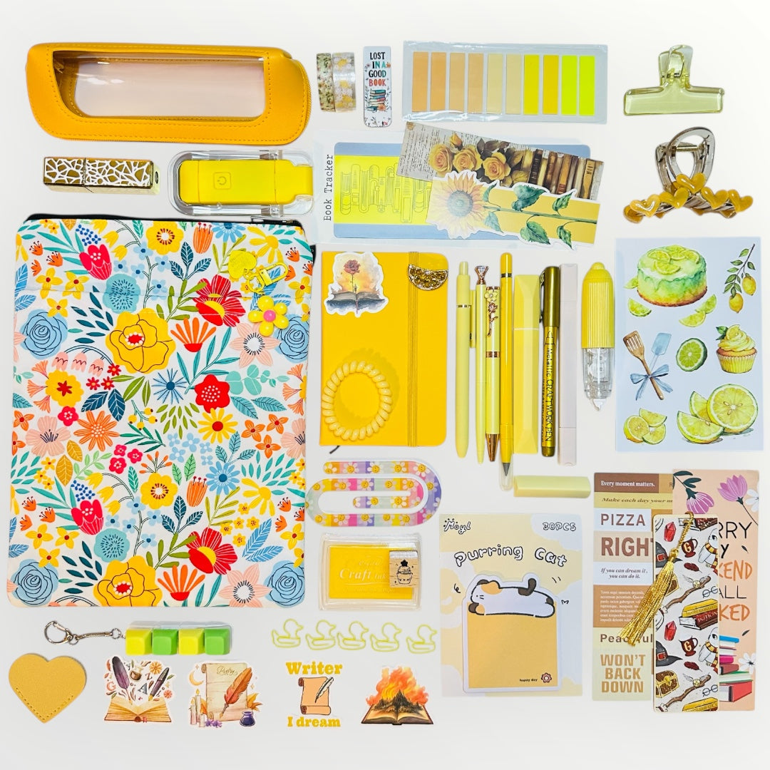 💛 Yellow Bookish Bundle