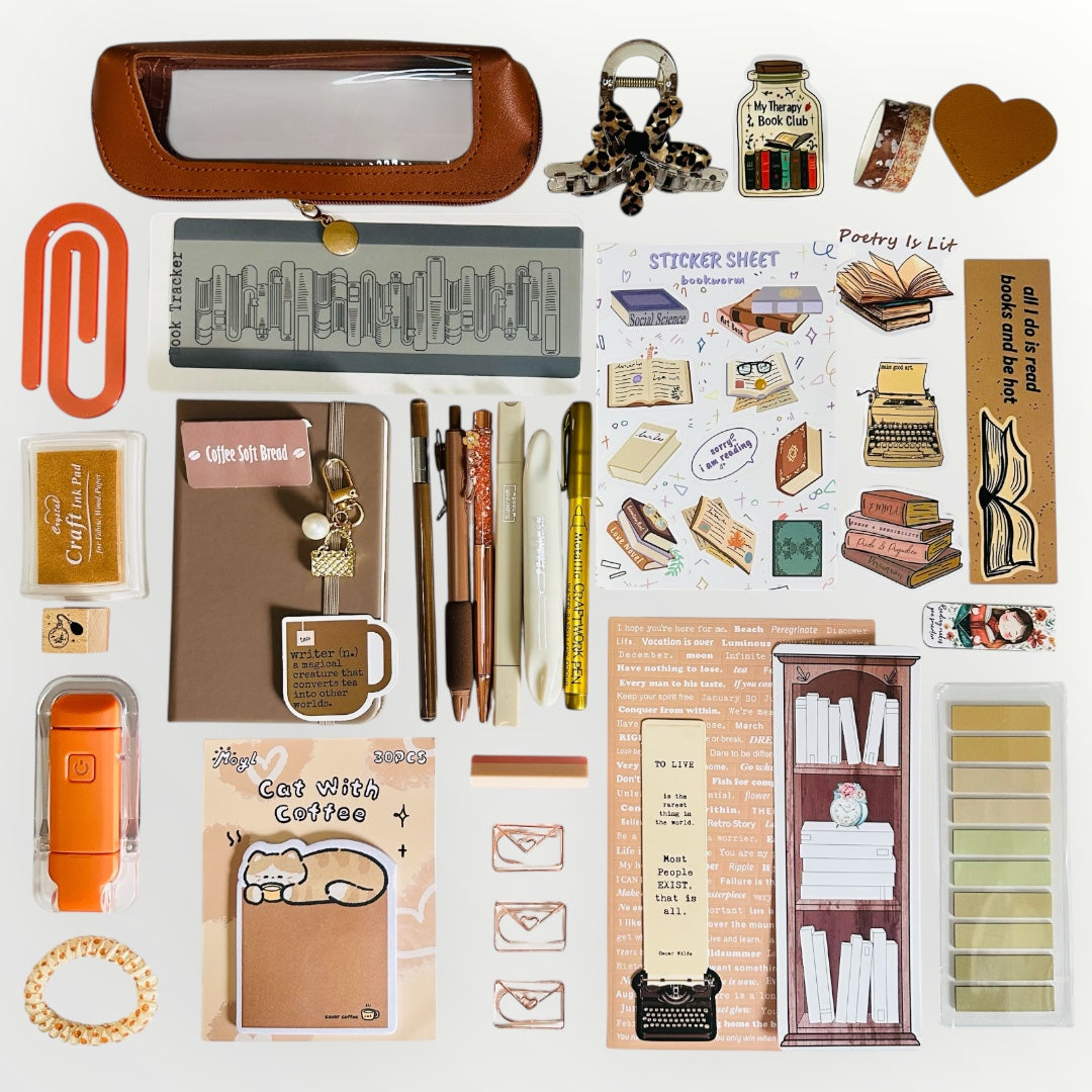 🤎 Coffee Brown Bookish Bundle