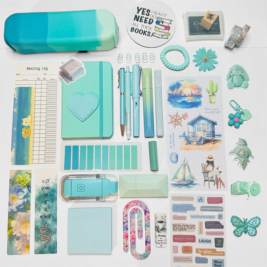 👗 Mint Blue Bookish Bundle