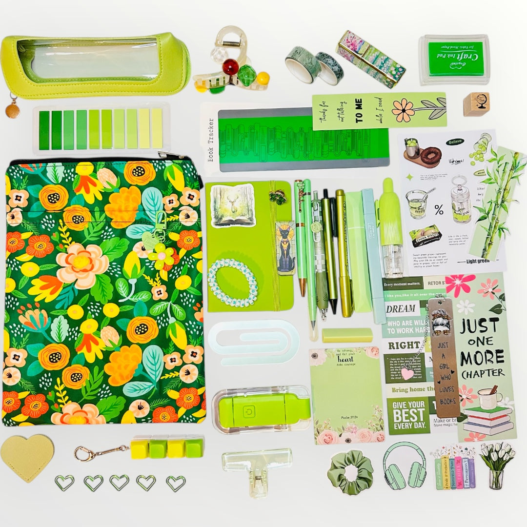 Pistachio green Bookish Bundle